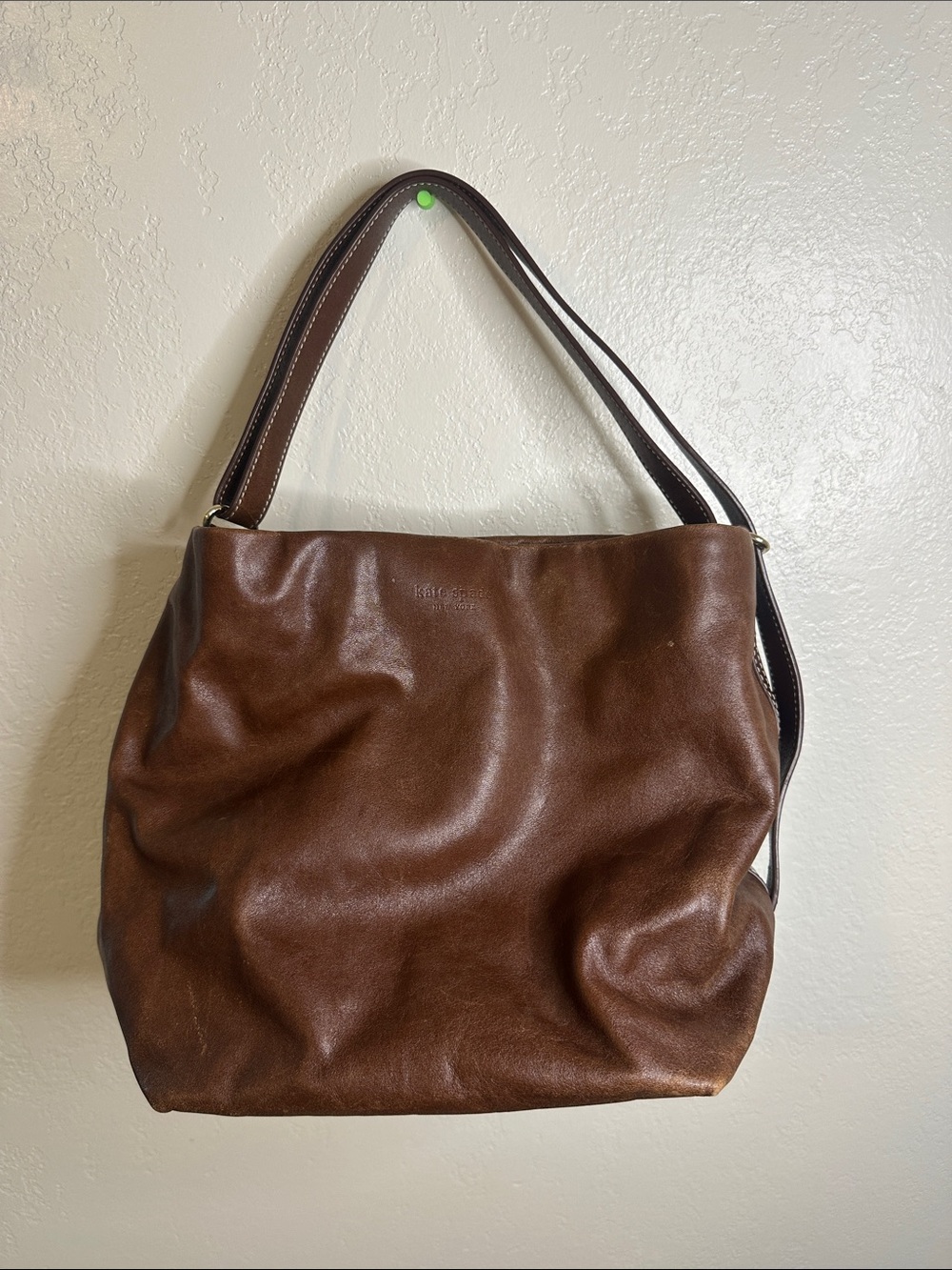 Kate Spade Brown Leather Shoulder Bag